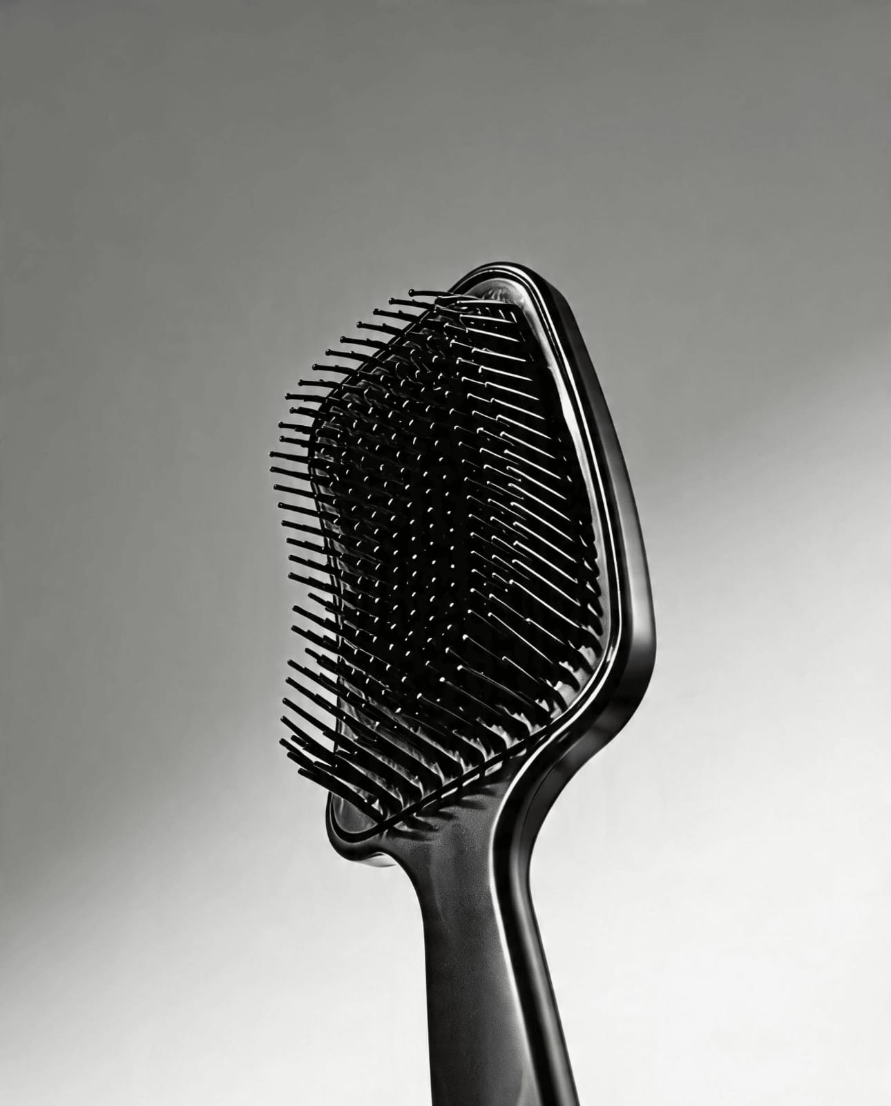 Escova de cabelo raquete almofadada para pentear e desembaraçar