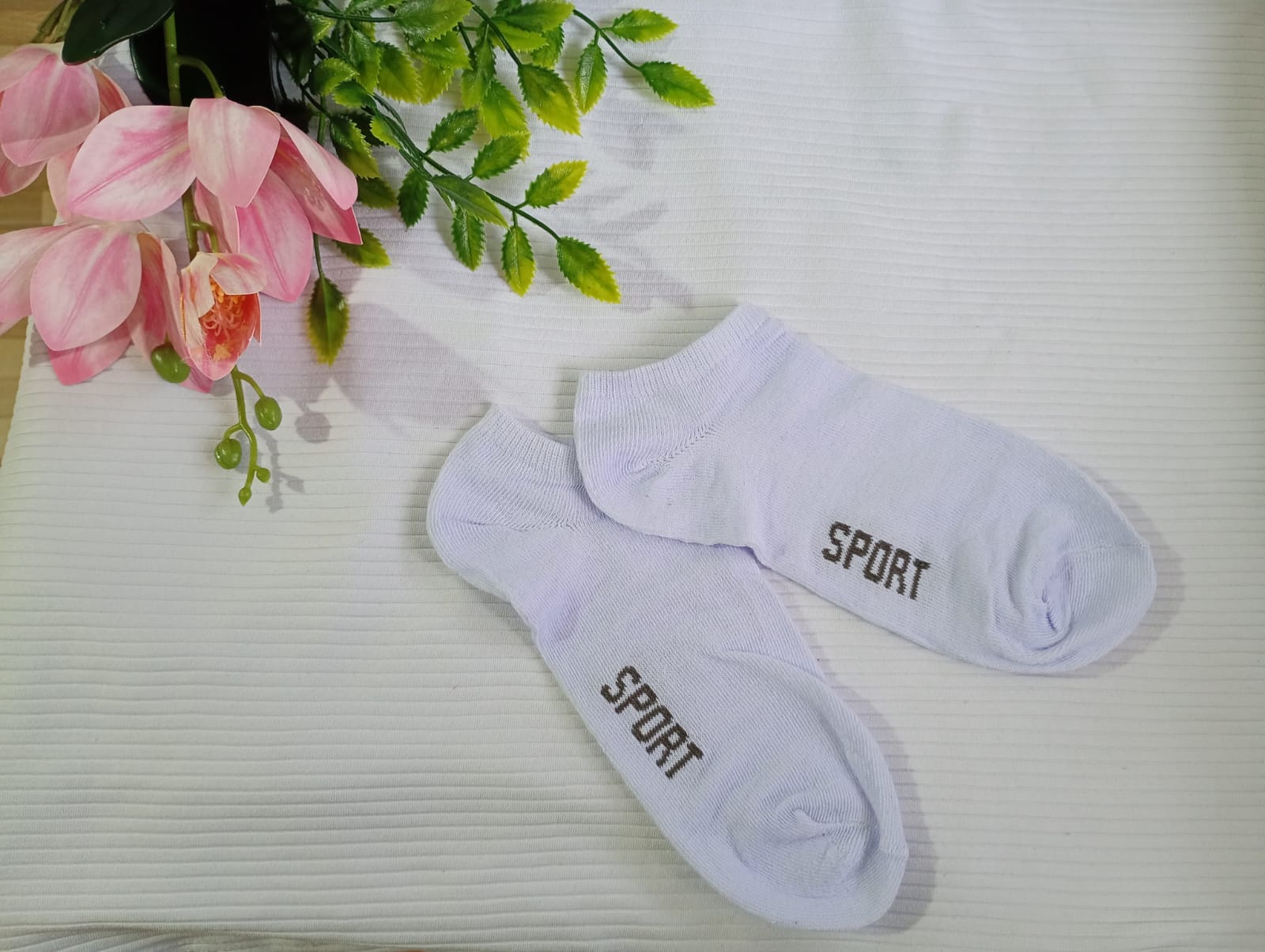 Meia feminina SPORT cano curto